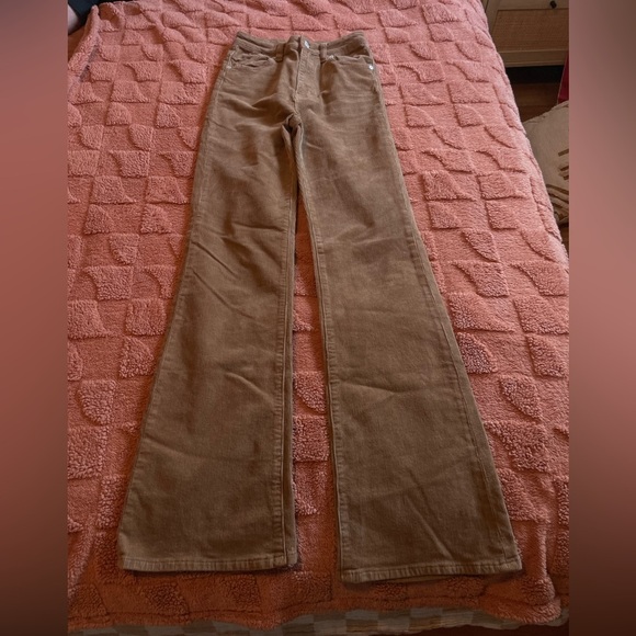 Rollas Dusters Bootcut Cords in Tobacco - Picture 2 of 6
